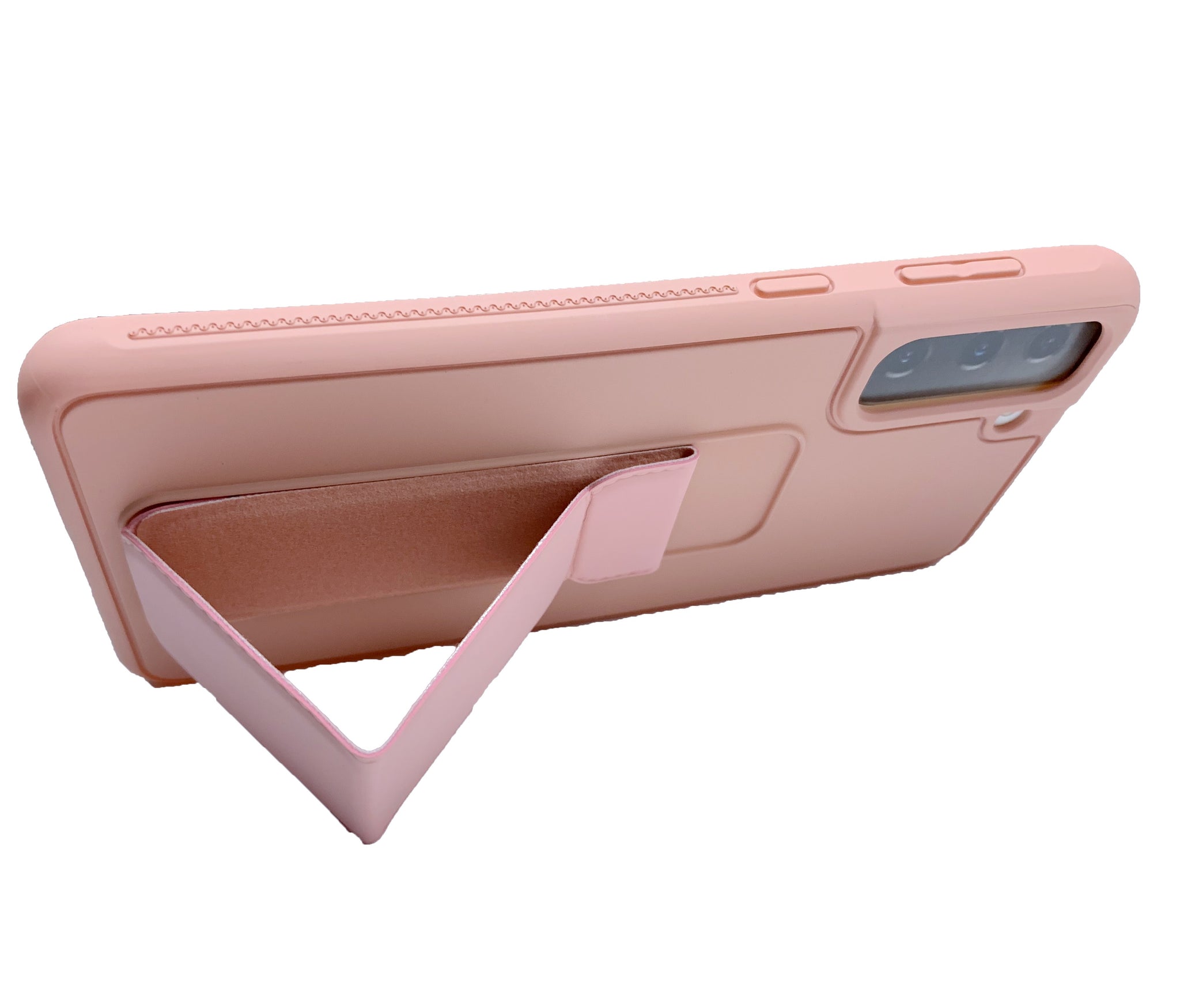 Vertical&Horizontal Kickstand Hand Wrist Strap Foldable Magnetic Stand Shockproof Protective Phone Case For Samsung S21 6.2"