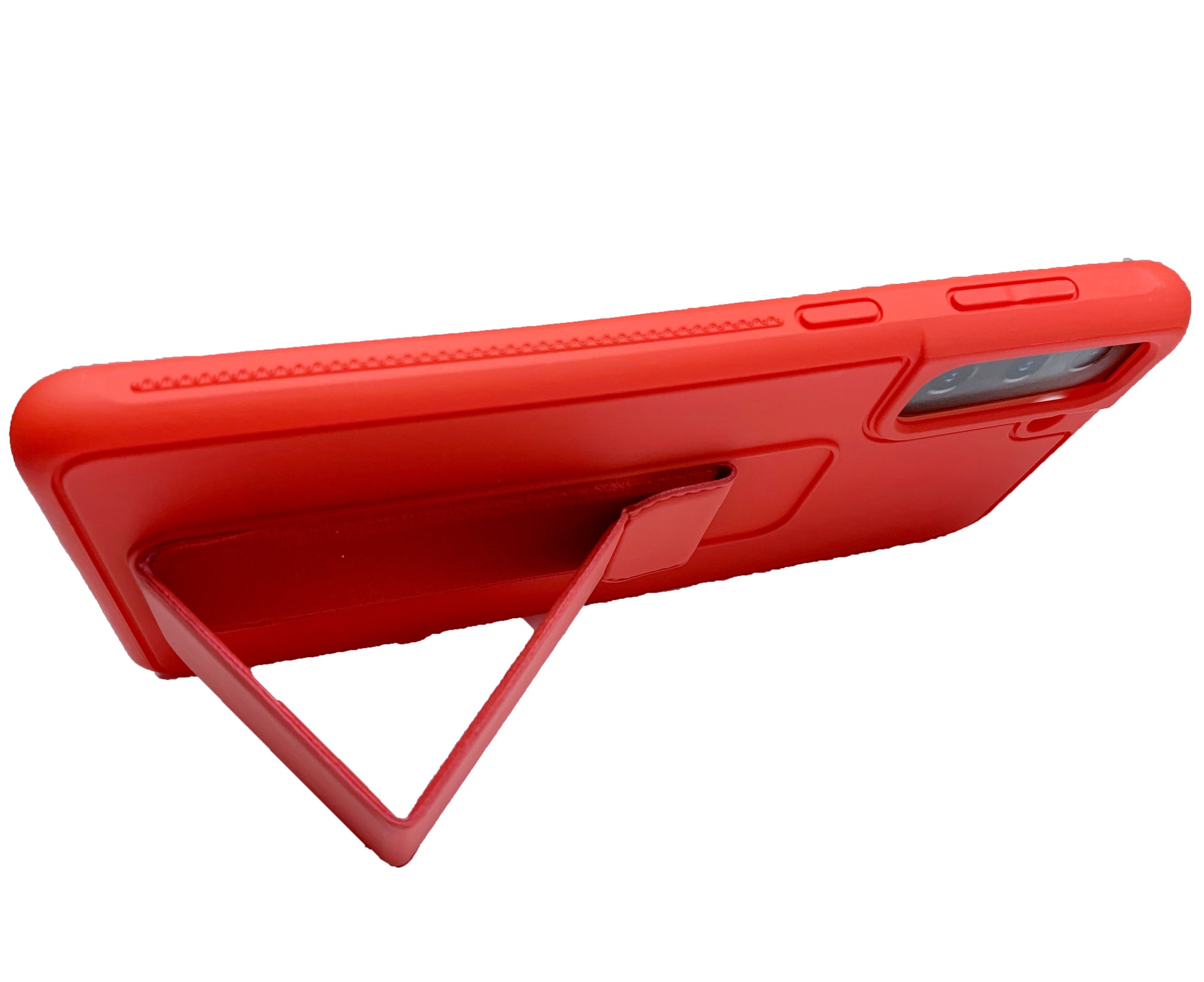 Vertical&Horizontal Kickstand Hand Wrist Strap Foldable Magnetic Stand Shockproof Protective Phone Case For Samsung S21 6.2"