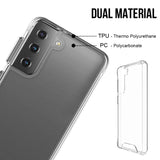 Premium Transparent Rugged Clear Shockproof SPACE Case Cover For Samsung S21 Plus 5G 6.7"