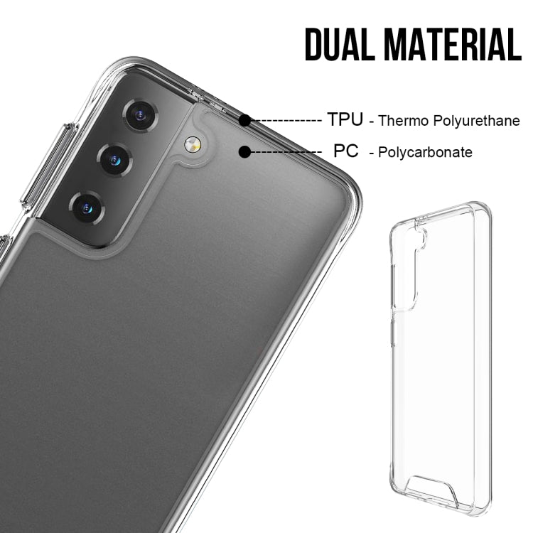 Premium Transparent Rugged Clear Shockproof SPACE Case Cover For Samsung S21 Plus 5G 6.7"