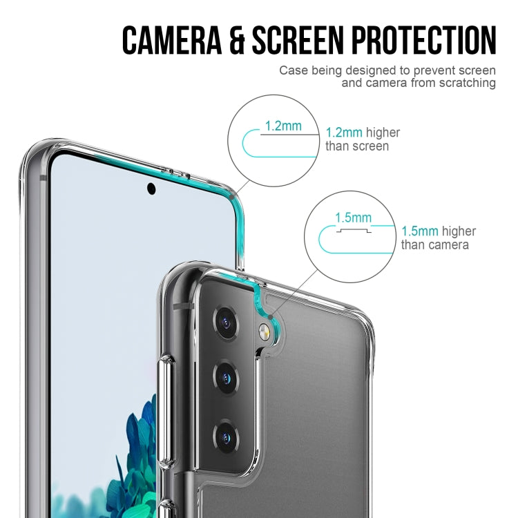 Premium Transparent Rugged Clear Shockproof SPACE Case Cover For Samsung S21 Plus 5G 6.7"
