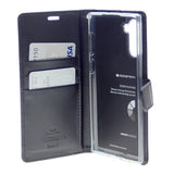 Goospery Blue Moon w/Magnet Clip Leather Wallet Folio Flip Stand Case for Galaxy S21 Ultra(6.8 inches)