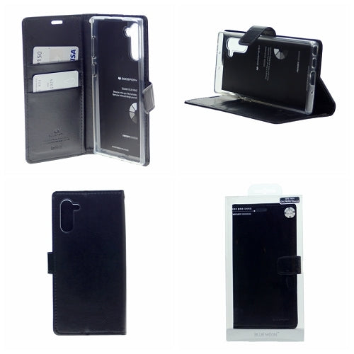 Goospery Blue Moon w/Magnet Clip Leather Wallet Folio Flip Stand Case for Galaxy S21 Ultra(6.8 inches)