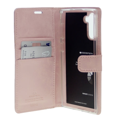 Goospery Blue Moon w/Magnet Clip Leather Wallet Folio Flip Stand Case for Galaxy S21 Ultra(6.8 inches)