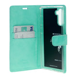 Goospery Blue Moon w/Magnet Clip Leather Wallet Folio Flip Stand Case for Galaxy S21 Ultra(6.8 inches)