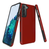 Triangle Dot PC+TPU Dual Layer Rugged Shockproof Hybrid Armor Case For Samsung S21 5G 6.2"