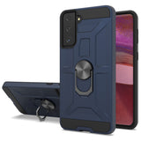 Anti-Drop Hybrid Magnetic Hard Armor Case with Ring Holder for Samsung Galaxy S21 5G 6.2"