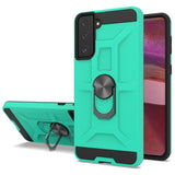 Anti-Drop Hybrid Magnetic Hard Armor Case with Ring Holder for Samsung Galaxy S21 5G 6.2"