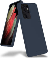 Goospery Soft Feeling Jelly Case for Galaxy S21 Ultra (6.8 inches) Silky Slim Bumper Cover