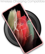 Goospery Soft Feeling Jelly Case for Galaxy S21 Ultra (6.8 inches) Silky Slim Bumper Cover