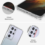 Slim TPU Silicone Phone Cover For Samsung Galaxy S21 Ultra 5G 6.8"