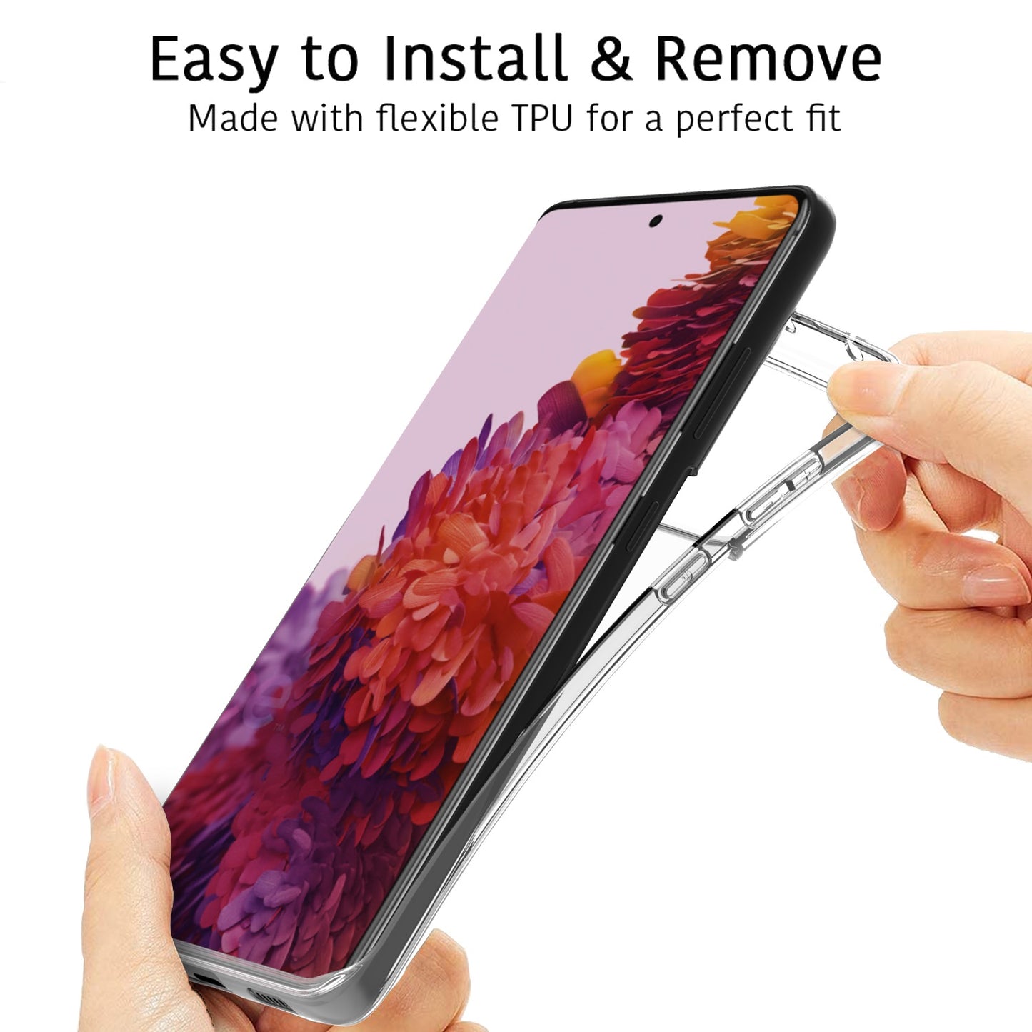 Slim TPU Silicone Phone Cover For Samsung Galaxy S21 Ultra 5G 6.8"