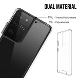 Premium Transparent Rugged Clear Shockproof SPACE Case Cover For Samsung S21 Ultra 5G 6.8"