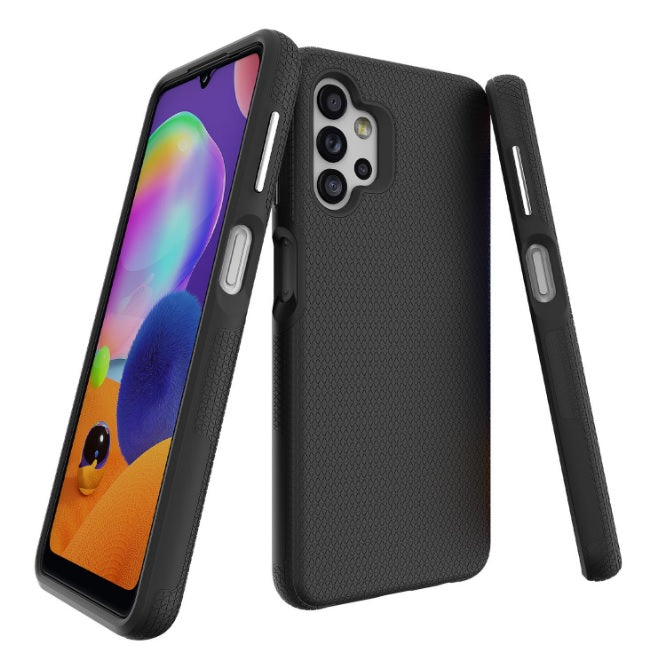 Triangle Dot PC+TPU Dual Layer Rugged Shockproof Hybrid Armor Case For Samsung Galaxy A32 5G 6.5"
