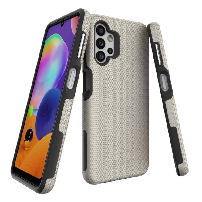 Triangle Dot PC+TPU Dual Layer Rugged Shockproof Hybrid Armor Case For Samsung Galaxy A32 5G 6.5"