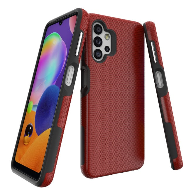 Triangle Dot PC+TPU Dual Layer Rugged Shockproof Hybrid Armor Case For Samsung Galaxy A32 5G 6.5"