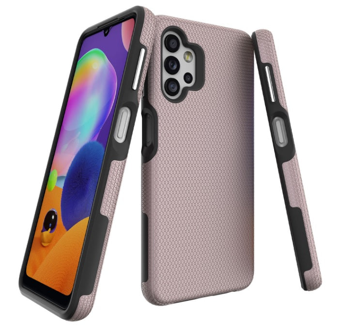 Triangle Dot PC+TPU Dual Layer Rugged Shockproof Hybrid Armor Case For Samsung Galaxy A32 5G 6.5"