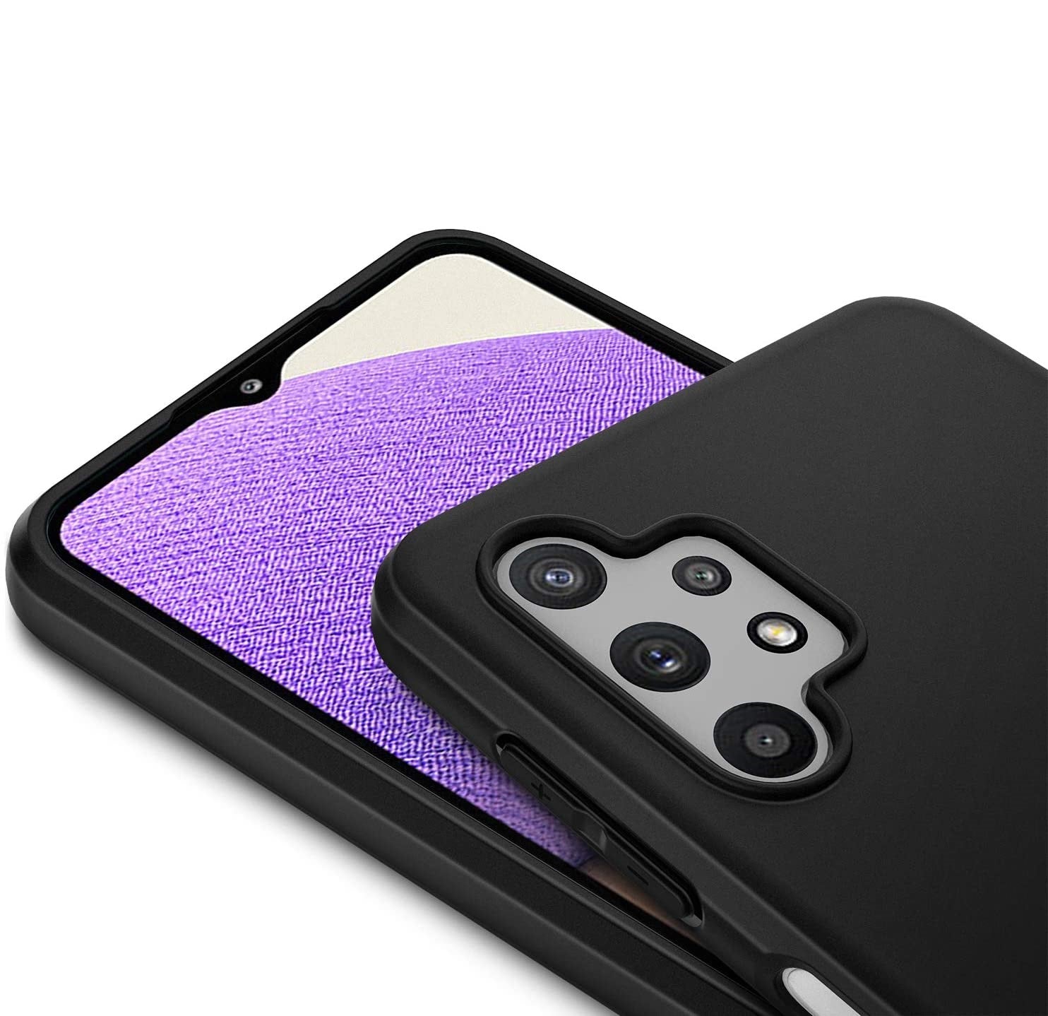 Slim Soft Gel TPU Silicone Edge Bumper Phone Cover For Samsung Galaxy A32 5G 6.5"