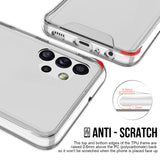 Premium Transparent Rugged Clear Shockproof SPACE Case Cover For Samsung Galaxy A32 5G 6.5"