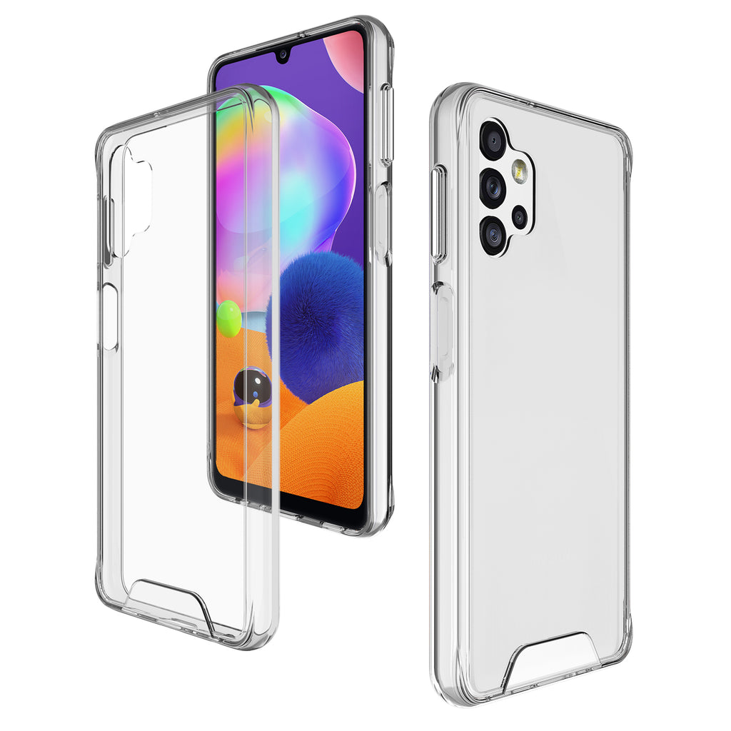 Premium Transparent Rugged Clear Shockproof SPACE Case Cover For Samsung Galaxy A32 5G 6.5"