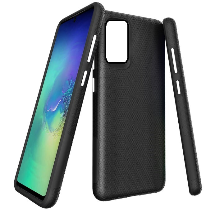 Triangle Dot PC+TPU Dual Layer Rugged Shockproof Hybrid Armor Case For Samsung Galaxy A52 5G 6.5"