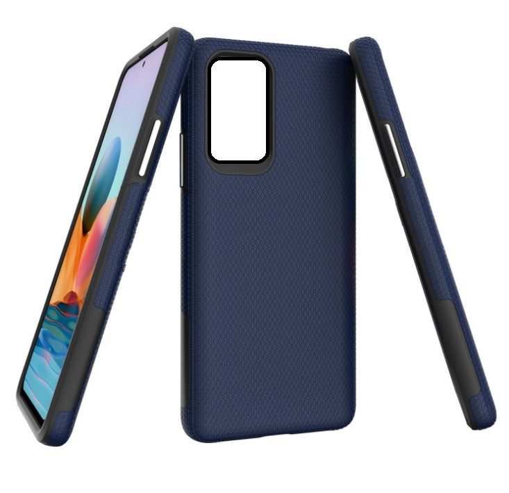 Triangle Dot PC+TPU Dual Layer Rugged Shockproof Hybrid Armor Case For Samsung Galaxy A52 5G 6.5"
