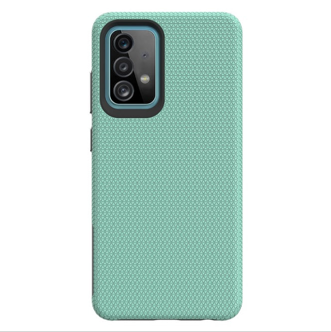 Triangle Dot PC+TPU Dual Layer Rugged Shockproof Hybrid Armor Case For Samsung Galaxy A52 5G 6.5"