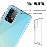 Premium Transparent Rugged Clear Shockproof SPACE Case Cover For Samsung Galaxy A52 5G 6.5"