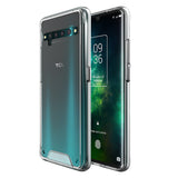 Premium Transparent Rugged Clear Shockproof SPACE Case Cover For TCL 10 Pro 6.47"