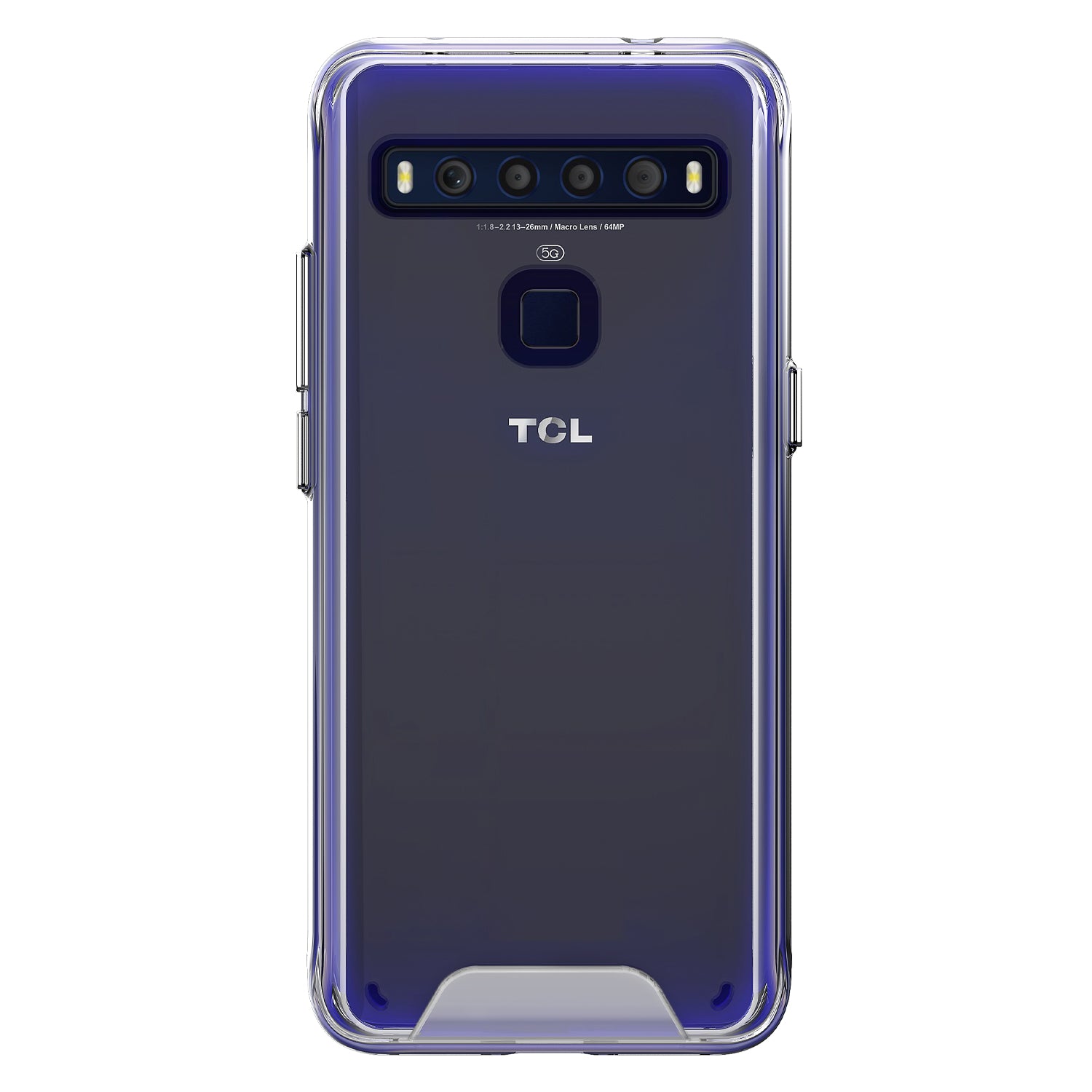 Premium Transparent Rugged Clear Shockproof SPACE Case Cover For TCL 10 Lite 6.53"