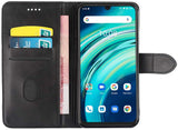 Simulate Leather Folio Wallet Flip Case 3 Card Slot w/Magnetic Clip Cover For TCL 20S(2021) 6.67"