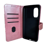Simulate Leather Folio Wallet Flip Case 3 Card Slot w/Magnetic Clip Cover For TCL 20S(2021) 6.67"