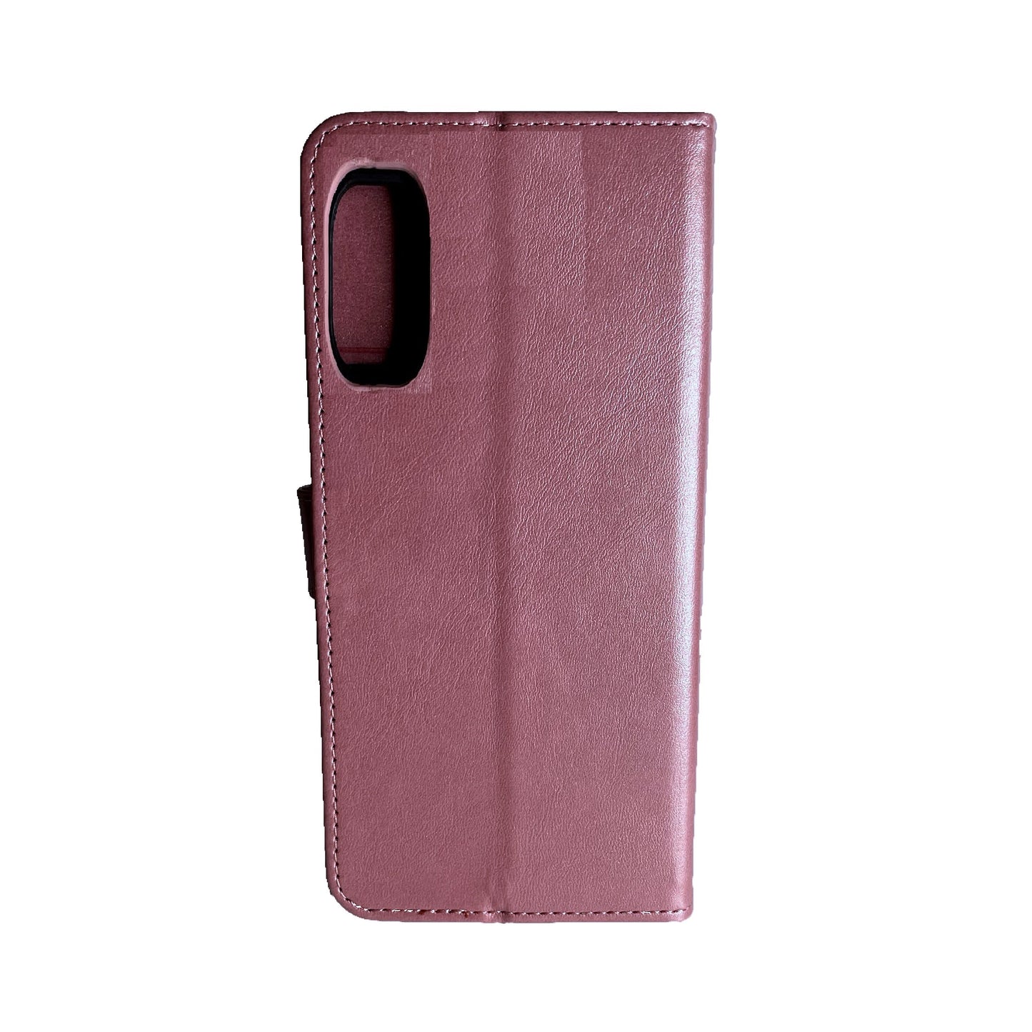 Simulate Leather Folio Wallet Flip Case 3 Card Slot w/Magnetic Clip Cover For TCL 20S(2021) 6.67"