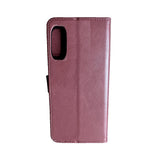 Simulate Leather Folio Wallet Flip Case 3 Card Slot w/Magnetic Clip Cover For TCL 20S(2021) 6.67"