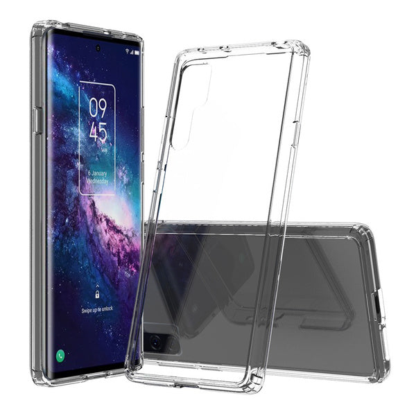 Premium Transparent Rugged Hybrid Clear PC+TPU Shockproof Case Cover For TCL 20Pro 6.67"