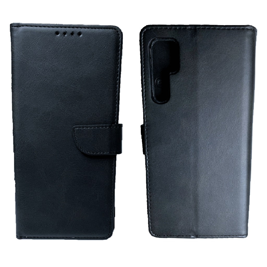 Simulate Leather Folio Wallet Flip Case 3 Card Slot w/Magnetic Clip Cover For TCL 20 Pro(2021) 6.67"