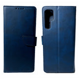 Simulate Leather Folio Wallet Flip Case 3 Card Slot w/Magnetic Clip Cover For TCL 20 Pro(2021) 6.67"