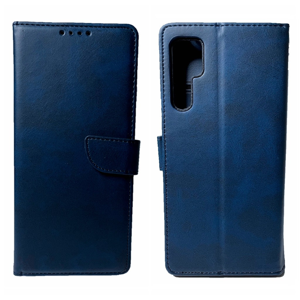 Simulate Leather Folio Wallet Flip Case 3 Card Slot w/Magnetic Clip Cover For TCL 20 Pro(2021) 6.67"