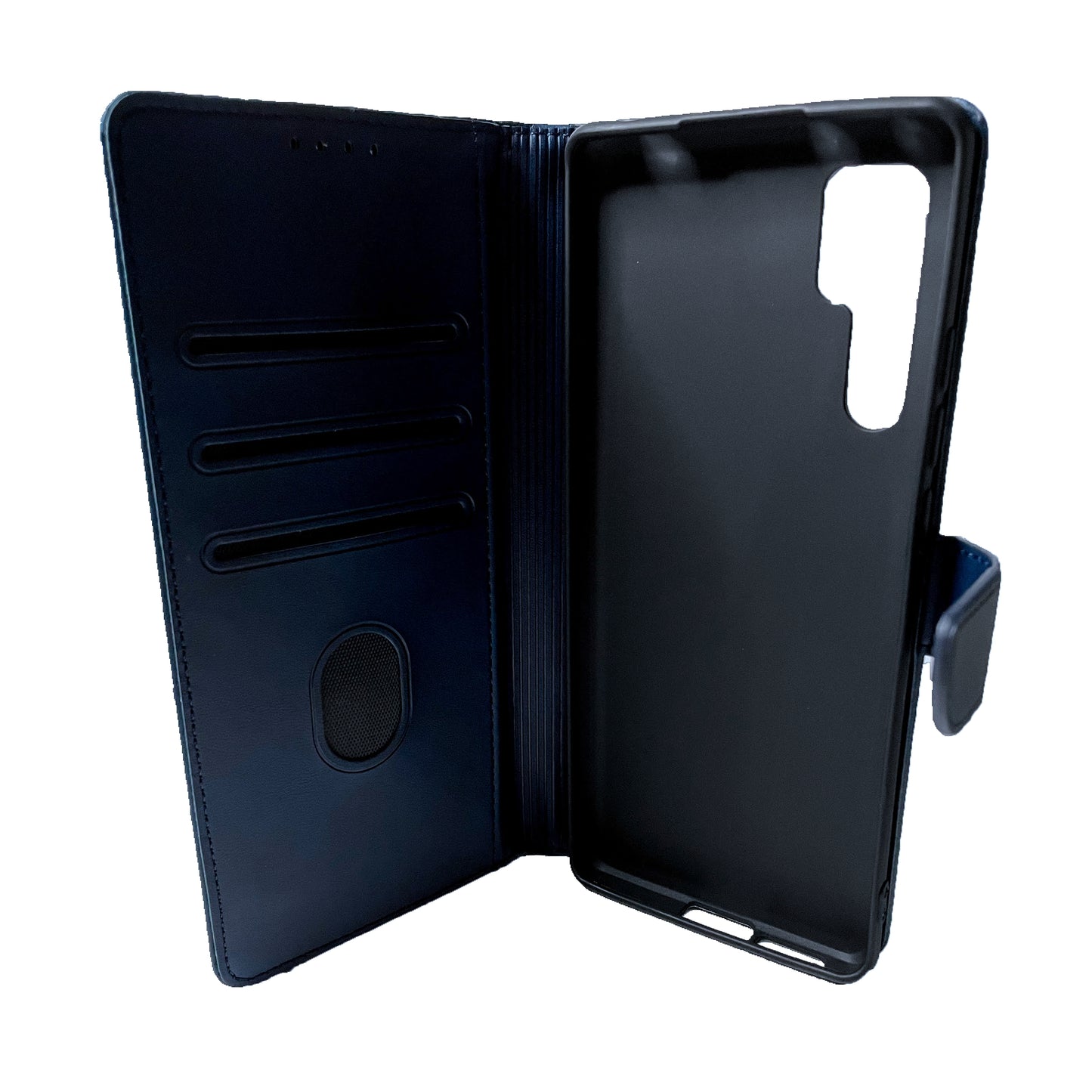 Simulate Leather Folio Wallet Flip Case 3 Card Slot w/Magnetic Clip Cover For TCL 20 Pro(2021) 6.67"