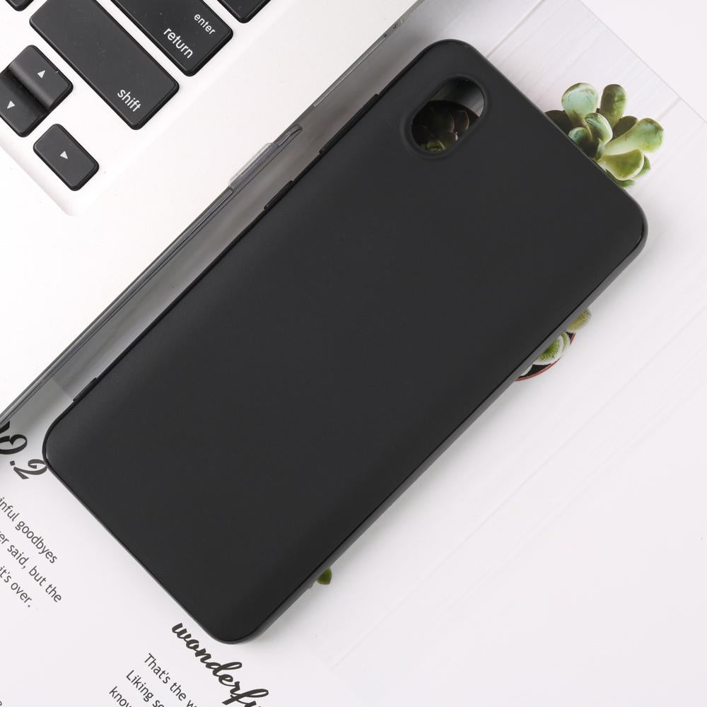 Matt Polish Finish Back, Glossy Bumper Soft Gel TPU Jelly Case For ZTE Blade A3 L(2019) 5"