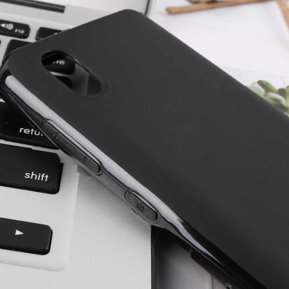 Matt Polish Finish Back, Glossy Bumper Soft Gel TPU Jelly Case For ZTE Blade A3 L(2019) 5"