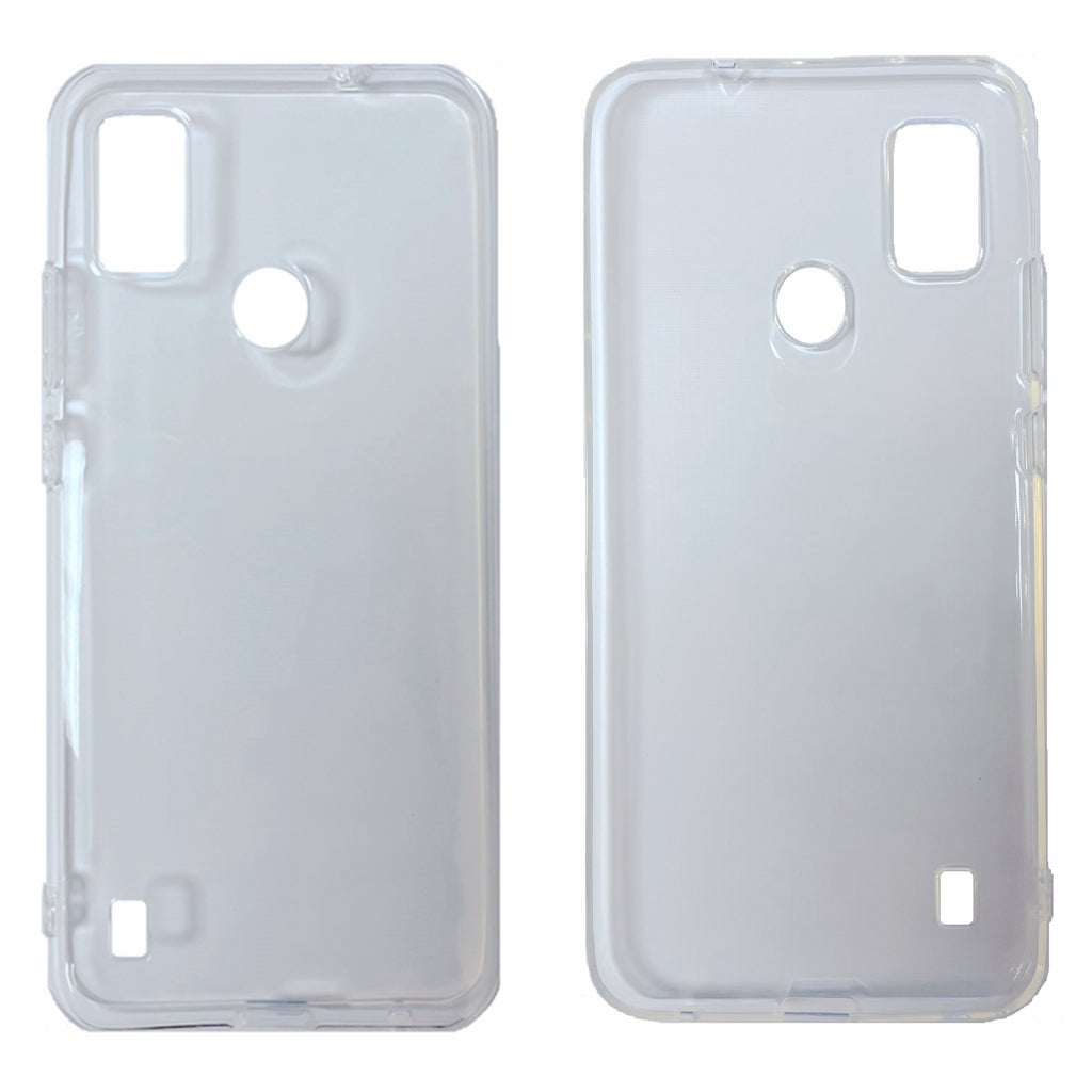 Transparent Glossy Surface Soft TPU Gel Rubber Case For ZTE Blade A7P 6.5"